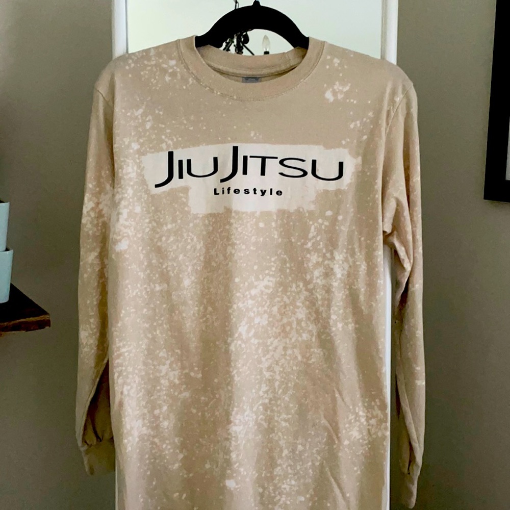 Distressed Jiu Jitsu Lifestyle Long Sleeve Tee